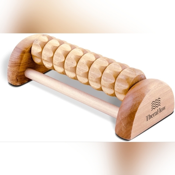 theraflow Other - Wooden Foot Massager Roller